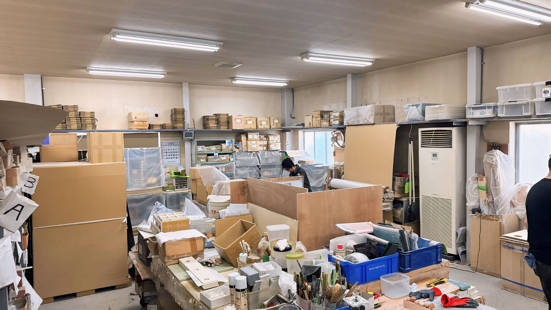 広く充実した検査室。