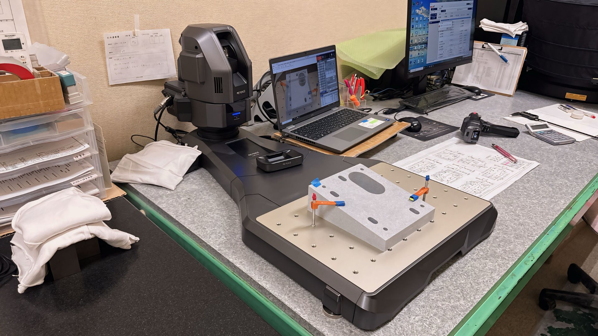 最新機器も備わっている。