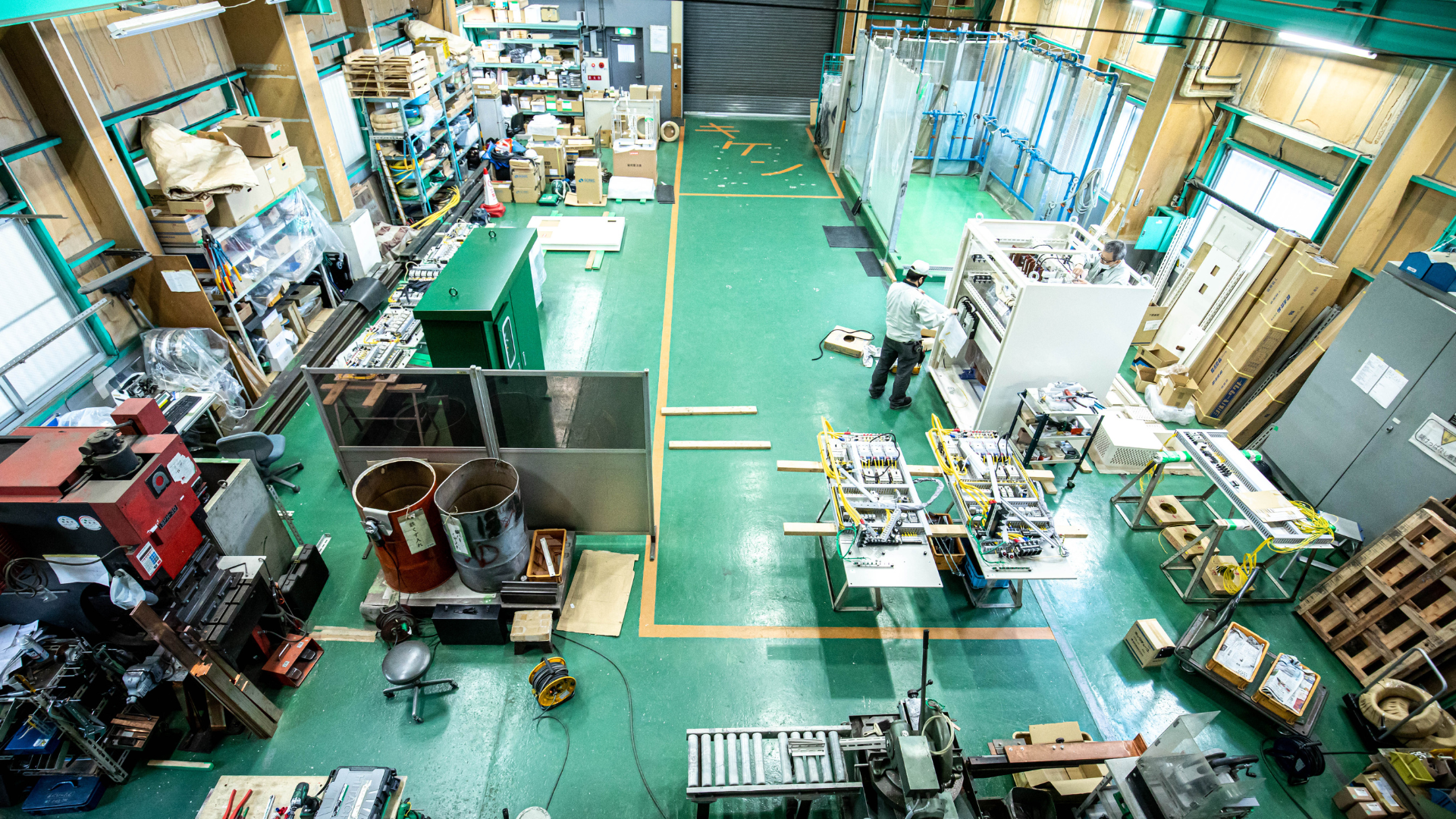 職人だからこそ出せる独特の空気感が漂う。