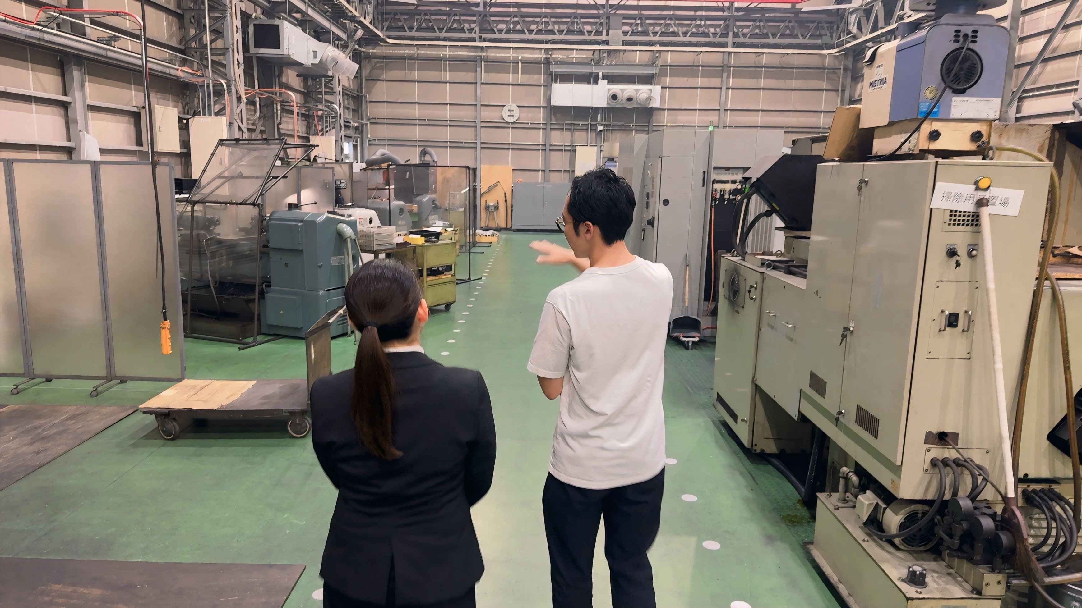 工程をひとつひとつ丁寧に説明していただきました